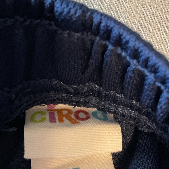 Classic Navy Kids Shorts with White Stripes - Picture 3 of 6